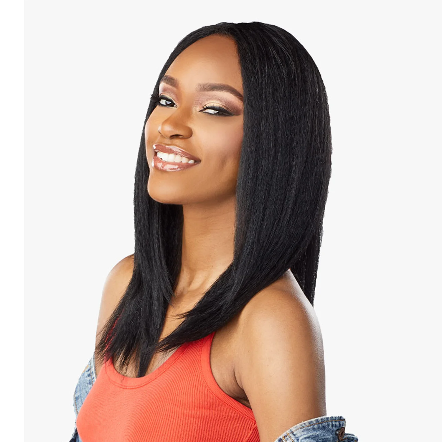 مشابك منسوجة صناعية من Sensationnel Kinks N Co Alpha Woman مقاس 12 بوصة (9 قطع) #2