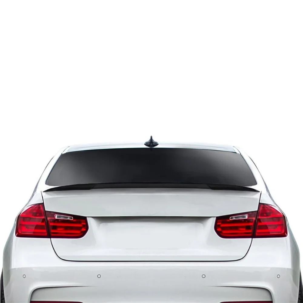 For BMW F30 2012-2018 Dynamics Spoiler ABS Plastic Rear Roof Spoiler Wing Trunk Lip Car Styling Fully Compatible Tunıng Parts