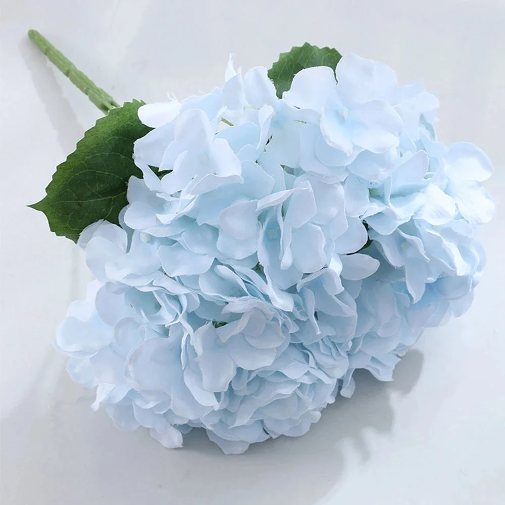 58cm Kunstbloemen Zijden Hortensia Boeket voor Bruiloft Thuis Feest Woonkamer Tafeldecoratie Accessoires - afbeelding 2