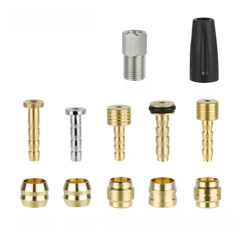 AliExpress Deemount Bicycle Brake Copper Olive Head Connecting Insert/Oil Needle Kit for Shimano BH59 BH90 Sram Magura