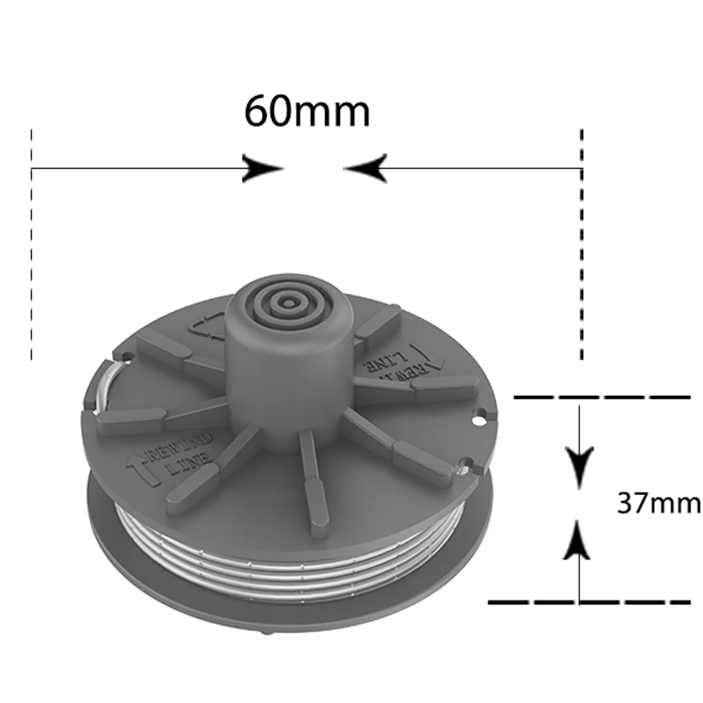 Turbotrimmer Art için yedek Filament kaset, gardenatör 5307-20 çim düzelticiler için yedek makara. No. 9805,9806, 8848