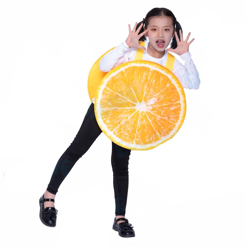 Kids Adults Strawberry, Watermelon, Kiwi, Orange, Peach, Apple, Pineapple Lots of Fruits Cosplay Halloween Carnival Costumes