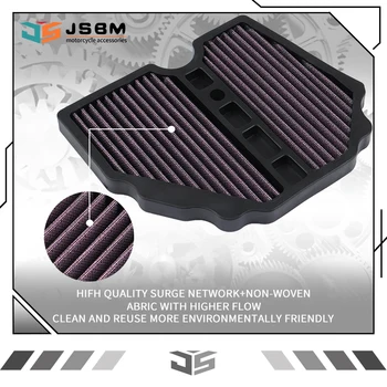 JSBM Motorcycle Accessories Washable Air Intake Filter Cleaner For Benelli TRK502 TRK502X TRK 502 2017 2018 2019 2020 2021 2022