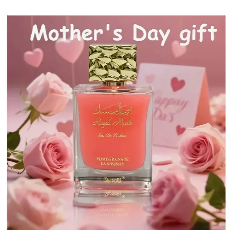 

Royal Musk Pomegranate Raspberry Women's Eau de Parfum, Sweet Fruity Floral Scent, Perfect Mother's Day Gift