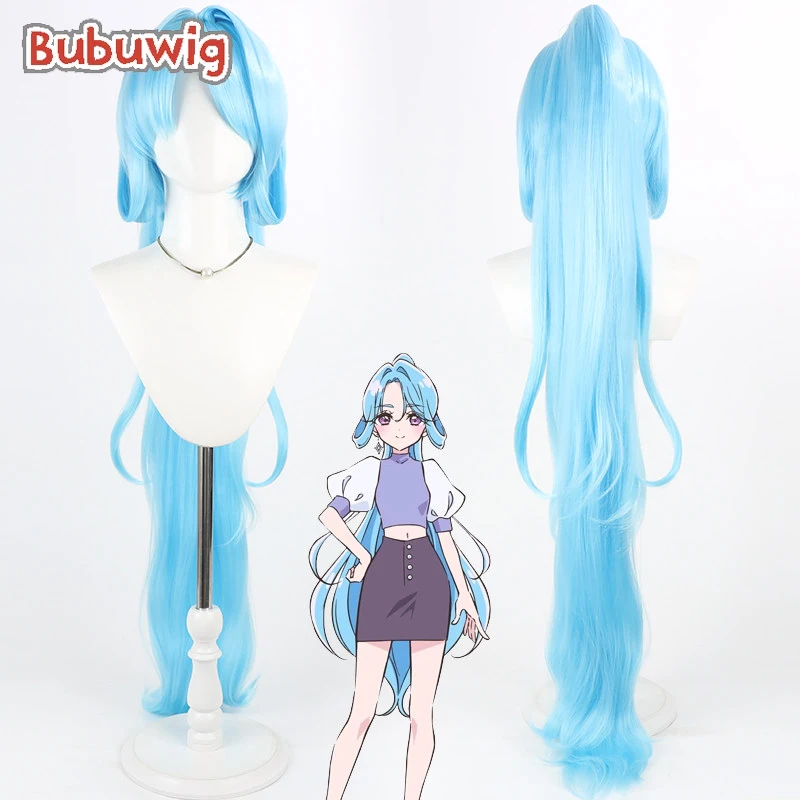 parrucche-sintetiche-bubuwig-ieiri-shiruku-per-cosplay-ispirate-a-star-detective-precure-parrucca-a-coda-di-cavallo-lunga-100-cm-ondulata-azzurra-resistente-al-calore