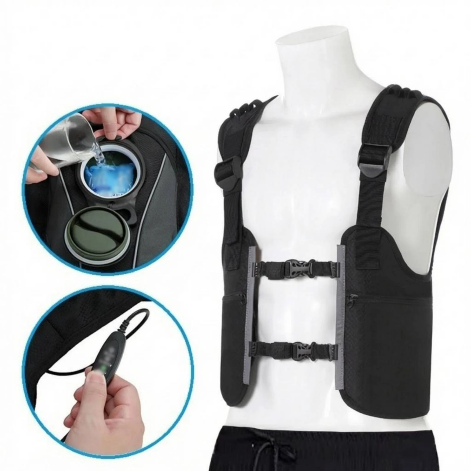 Wasserkühlweste mit Schultergu – Outdoor Camping Vest Bewertung und Preis