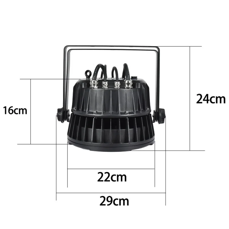 Imagem -05 - High Brightness Led Strobe Light Eyes Lamp Impermeável Cob Four-eye Light Eyes dj Disco Clube Igreja Iluminação Cénica Dmx512