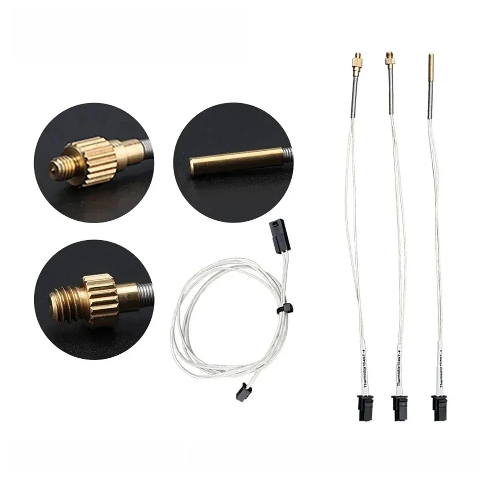 Trianglelab ADR ™   104NT-4-R025H42G （104GT-2）Czujnik termistorowy Nowy Standard Wielowłóknowe, spawane laserowo przewody 3X15MM Metal M3 M4 — zdjęcie produktu 6