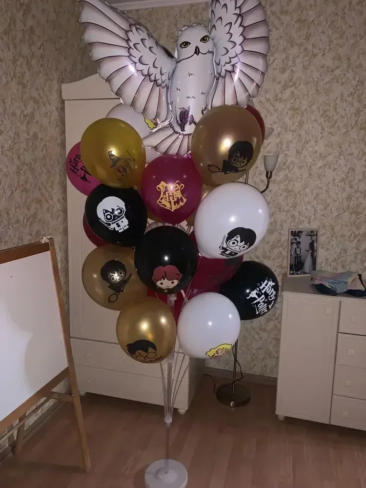 16 stücke Harry Hogwarts Luftballons Cartoon Kind alles Gute zum Geburtstag Party Dekoration Töpfer