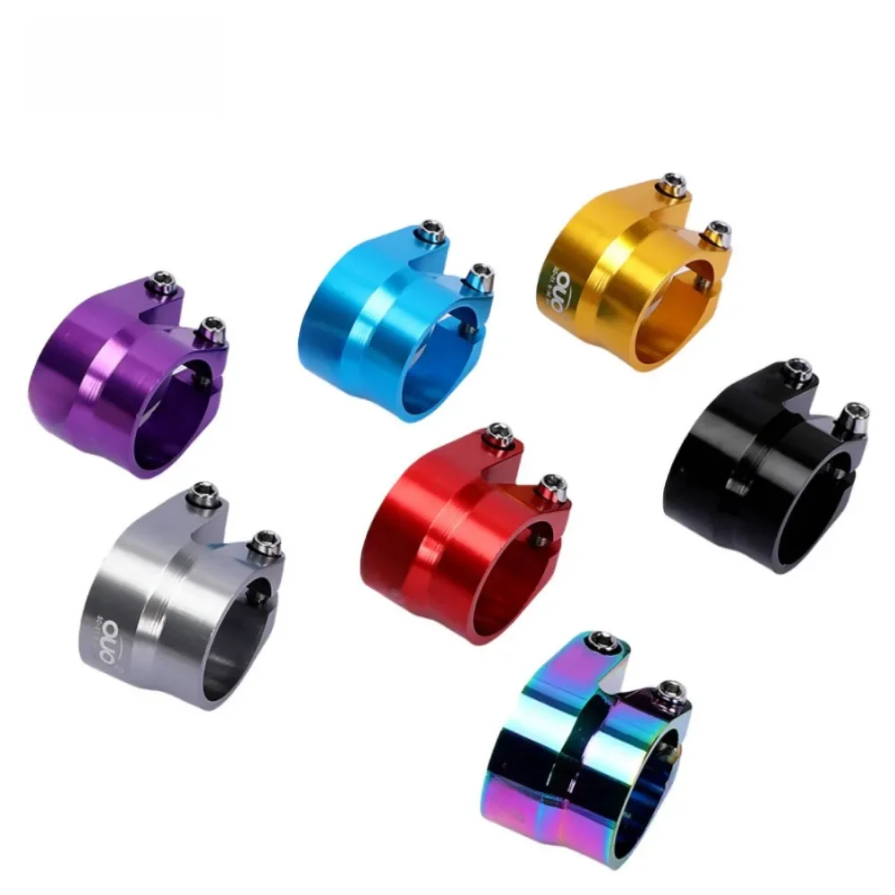 AliExpress OUO Saddle Clamp Full CNC Seatpost Clamp 31.8/34.9mm Double Layer Seat Pin Clamp Colorful Dual Lock Tube Post Clip Bicycle Piece