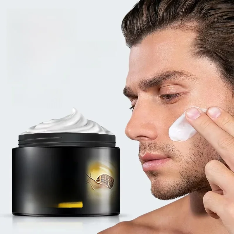 Crème pour le visage d'escargot, rides lisses, hydratant au collagène, nourrissant, réparateur, lifting endommagé, ferme, lisse, brillant, blanchissant, soins pour la peau