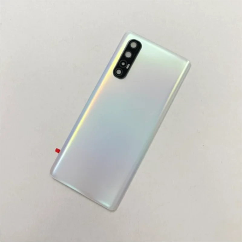 Rear Housing For OPPO Reno 3 Pro 5G PCRM00 CPH2009 Glass Battery Cover Repair Replace Back Door Phone Rear Case With Camera Lens