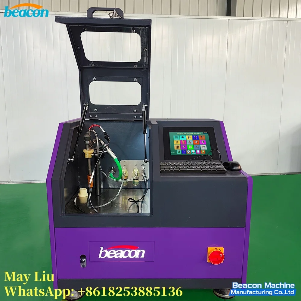 Professional Diesel Injector Testing Bench Common Rail Calibration Machine for Car Truck Repair Workshop