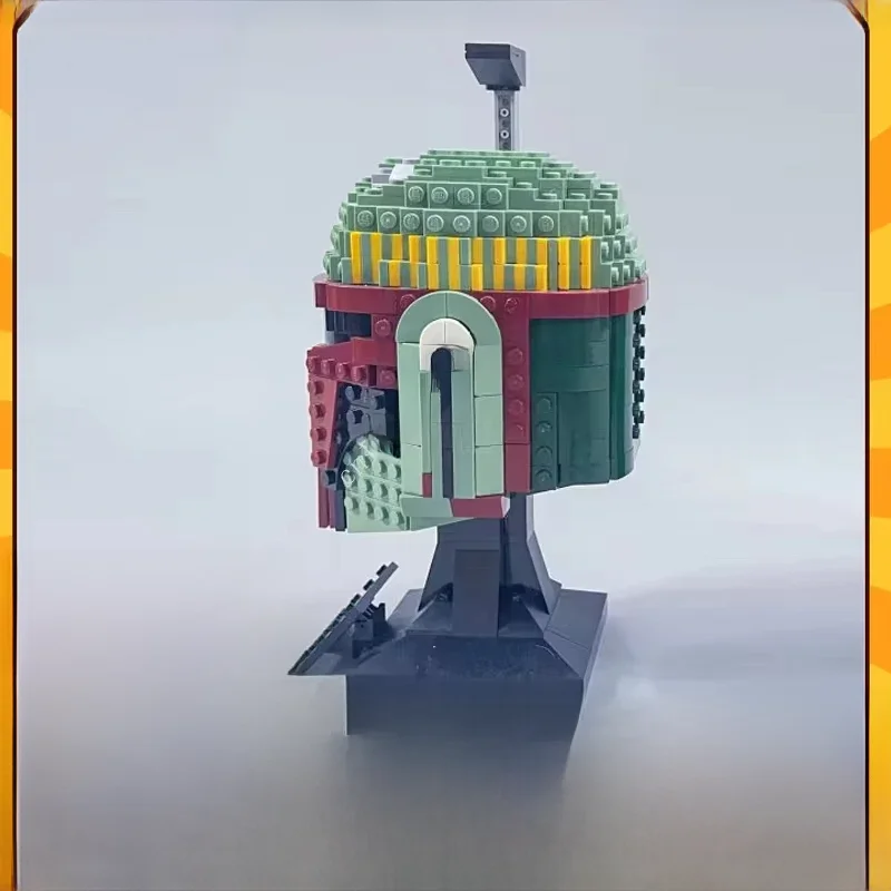 Stern Plan MOC-75277 Boba grün fett Helm Moc Raumschiff Kampf Modell Baustein Architektur Bildung
