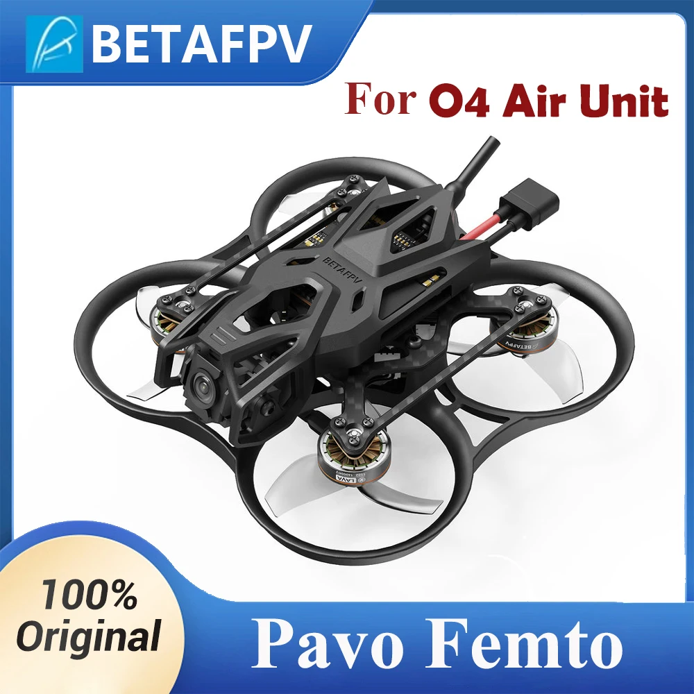 BETAFPV Pavo Femto Brushless Whoop Quadcopter Airplanes 2025 for DJI O4 Air Unit