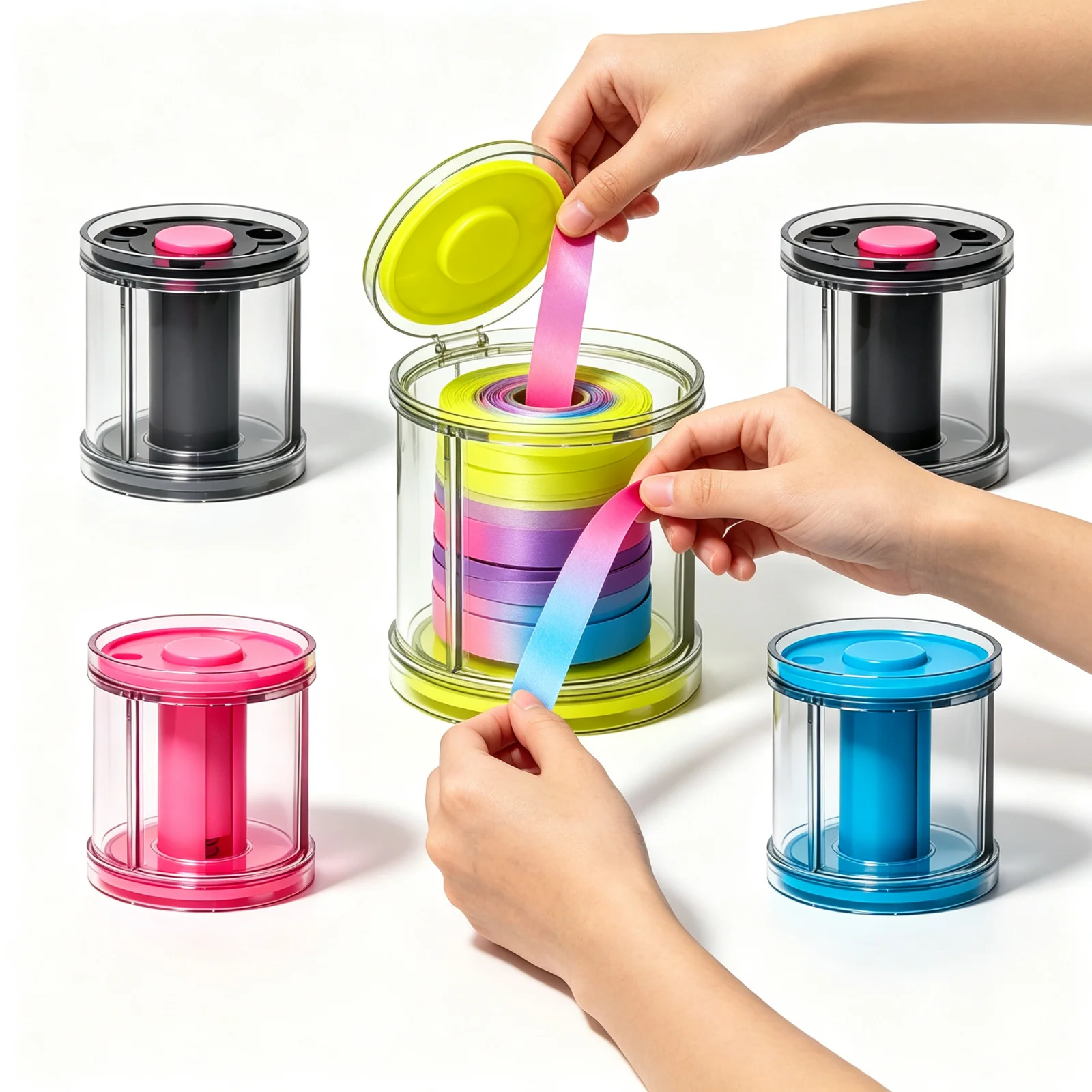 Rhythmic Gymnastics Ribbon Case Competition Ready Rhythmic Ribbon Organizer Knot Avoidance Sports Gear for Gymnasts, Training