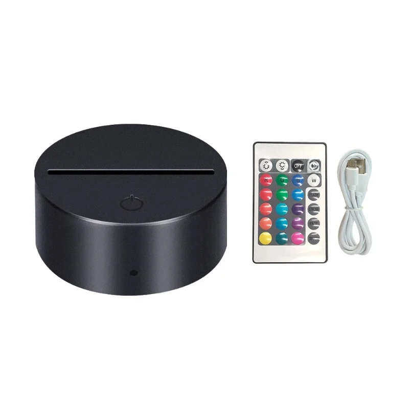 Veilleuse créative USB décoration lampe de nuit interrupteur tactile support de lampe tactile gradation support de lampe cadeaux d'anniversaire
