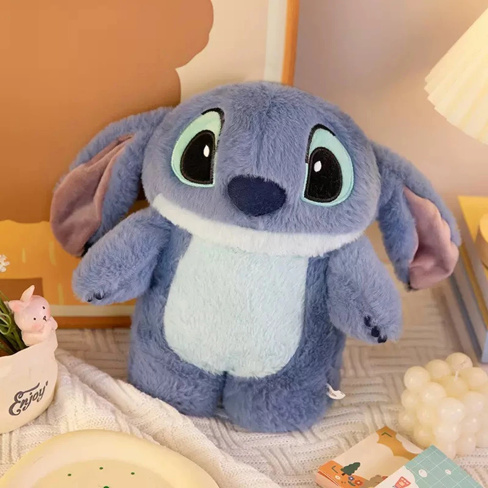 

Disney Stitch Anime Winter Extra Large Plush Hot Water Bottle Women's Home Water Filling Hand Warmer Holiday Gift For Girlfriend