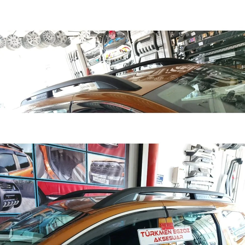 Renault Duster 2010 - 2020 Chrome Sport Rain Window Visor Wind Deflector 4 pcs Car Automobile Auto Accessory Body Kit Sticker image 2