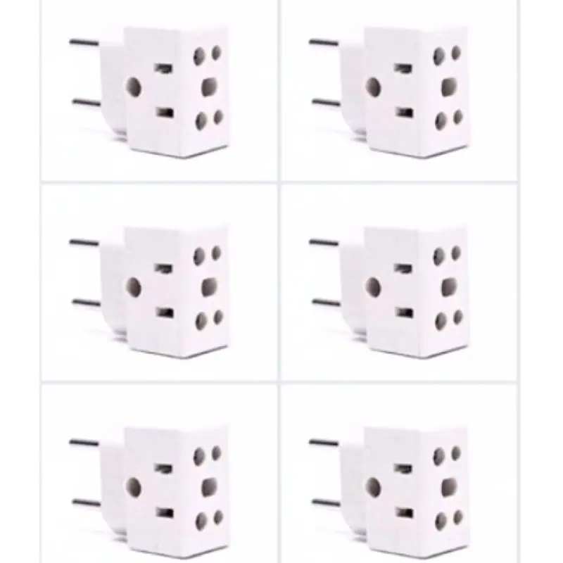 Adaptador Tomada Multiuso Aceita Plug Padrão Novo e Antigo Plug Elétrico 10a / 20a Bob Esponja eletrônico PRONTO ENTREGA