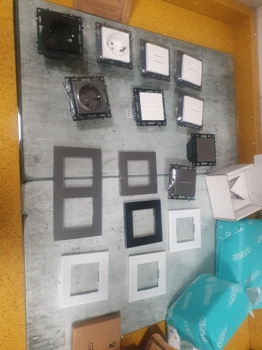 BSEED Zigbee 1/2/3/4Gang Smart Light Curtain Shutter Dimmer Switches Mechanical Buttons EU Sockets USBC DIY Parts Plastic Frames photo review