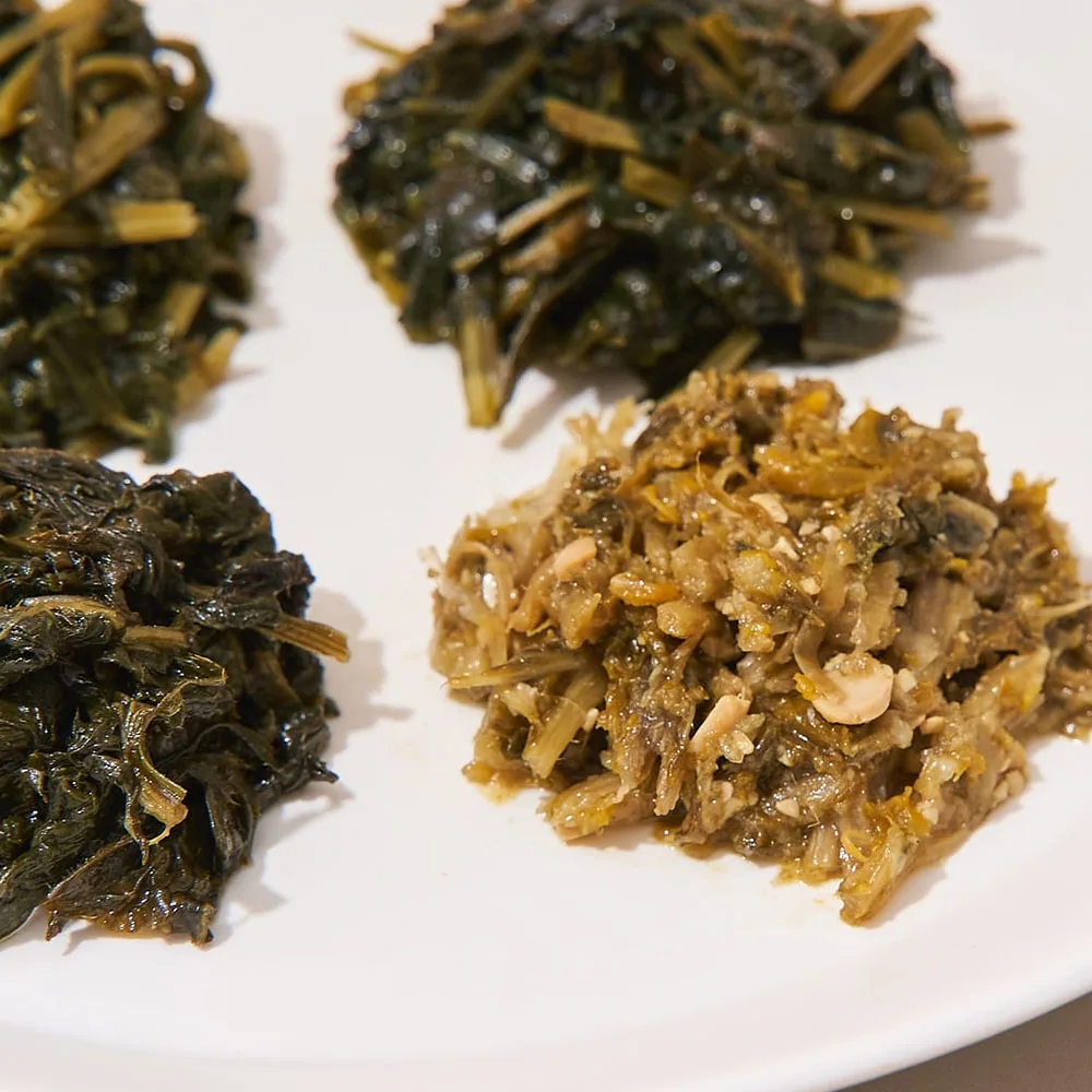 [컨비니] 간편식 산채나물 4종, 80g, 4팩