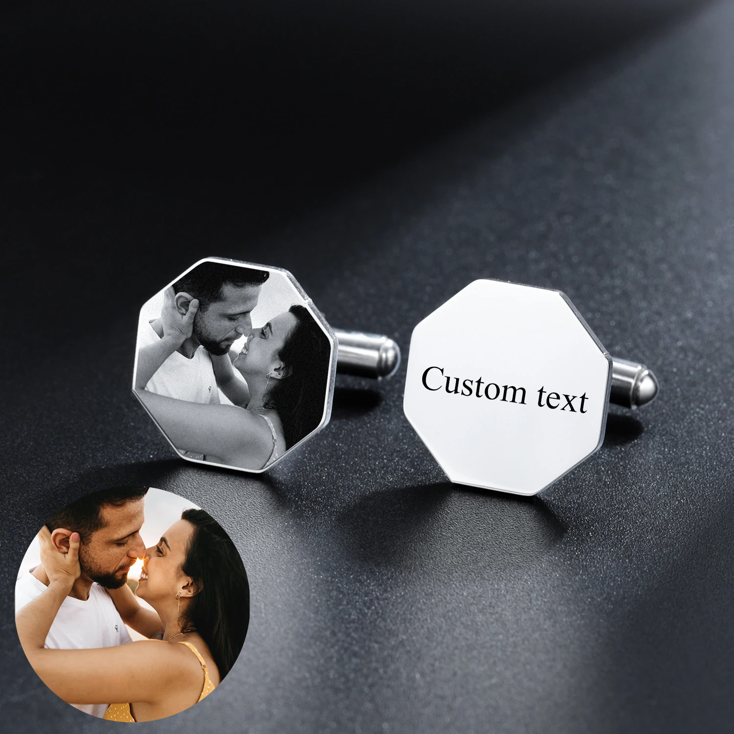 Custom Pet CuffLinks, Dog Cat Photo Cufflinks,Wedding Cuff links,Personalized Cuff Links,Photo Cufflinks Men's Cufflinks Jewelry