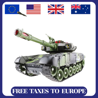 55/44/33CM Rc Tank Military War Tanks Electric Car Remote Control Simulation Shooting Radio-Controlled Crawler Toys for Boys