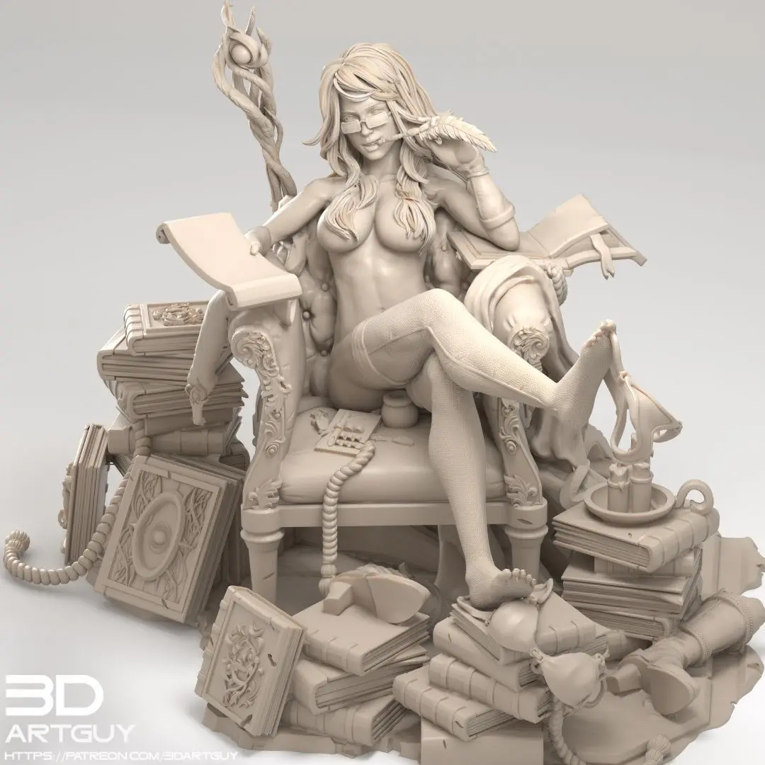 75 مللي متر ، 50 مللي متر ، نموذج مصغر من الراتنج الشكل ، معالج فريسكي ، مجموعة غير مجمعة وغير مطلية