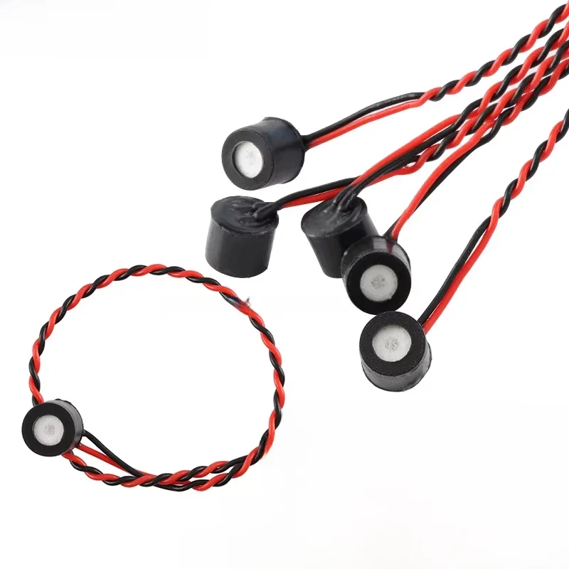 Microphone à condensateur électret capacitif isolant étanche MIC 6050, 50 pièces/2 pièces, 6MM 6*5MM, omnidirectionnel, fil de connexion 2P 1.25MM