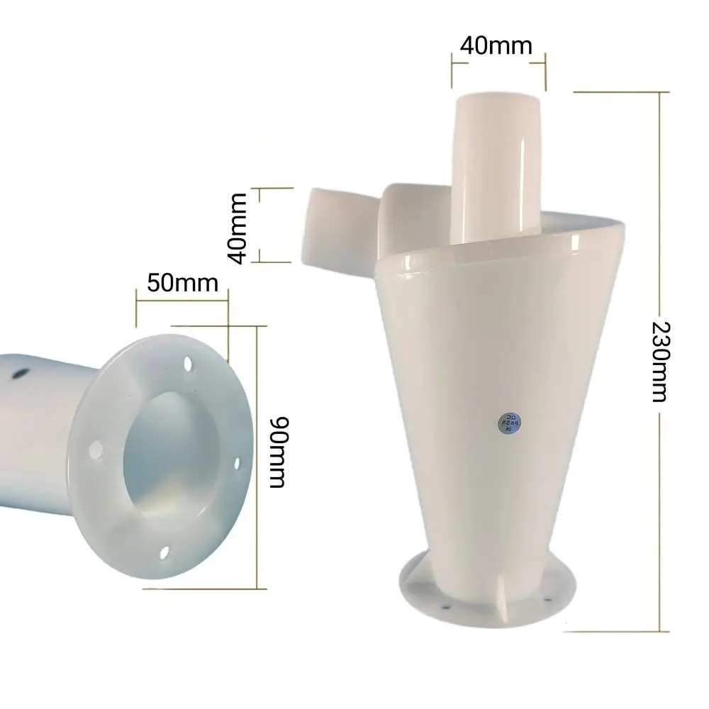 Imagem -02 - Separador de Poeira para Carpintaria Ciclone Mutável Coletores de Poeira Shop Vac 23*13*16cm