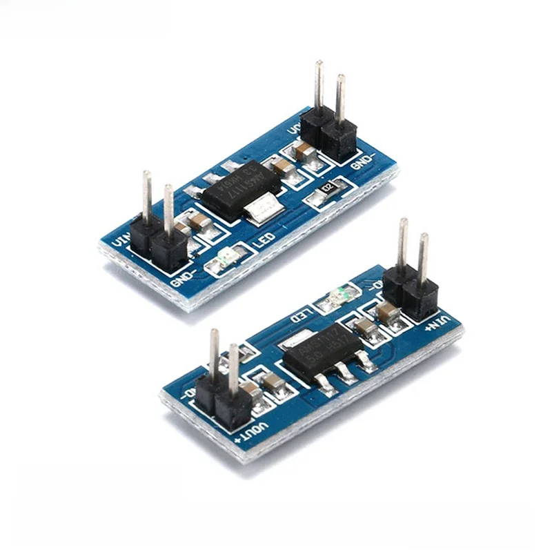 AMS1117 1.2V 1.5V 1.8V 2.5V 3.3V 5.0V DC-DC obniżanie mocy moduł zasilający dla arduino Diy Kit — zdjęcie 2