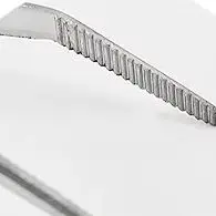 

1 шт., стоматологический хлопковый пинцет из нержавеющей стали, хирургический зубчатый изогнутый пинцет, хлопковый зажим, щипцы, хирургический инструмент