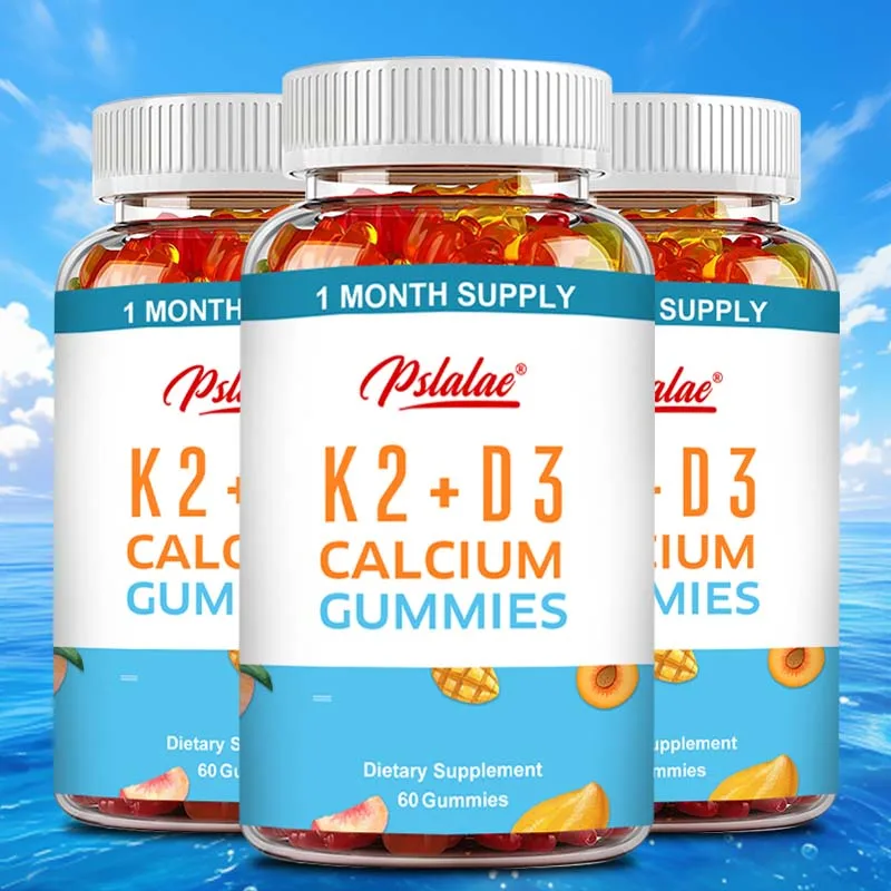 Vitamin K2 + D3 Gummies - Supports Bone and Heart Health - 60 Gummies