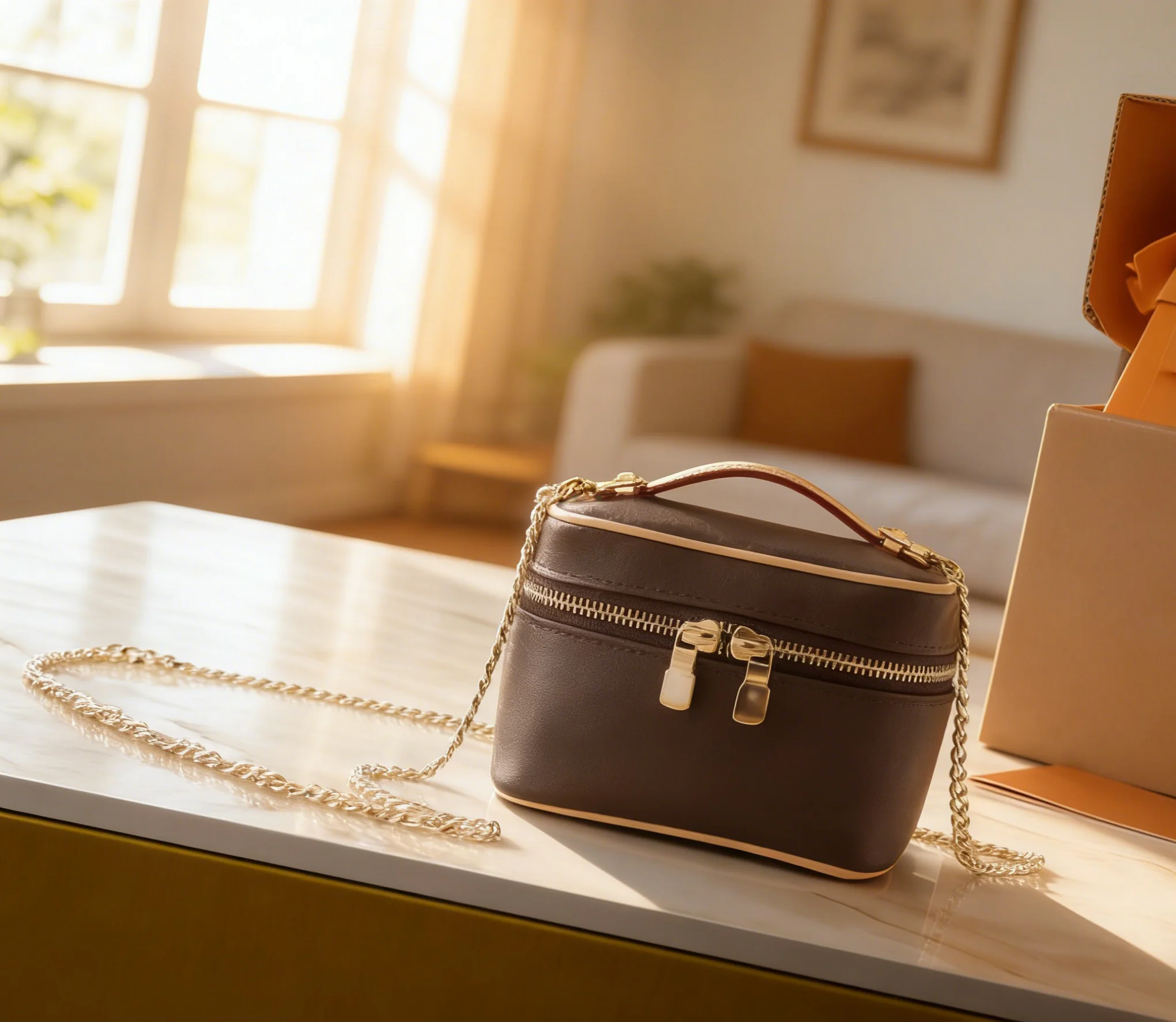 

2026 Size: 14 or 20 or 24 cm New Model - Versatile and Fashionable PU Leather Bag - Durable, High-Quality and Affordable