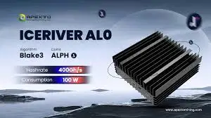 MR BUY 4 GET 2 FREE IceRiver AL0 (400GH/s) Alephium Miner (PSU included)