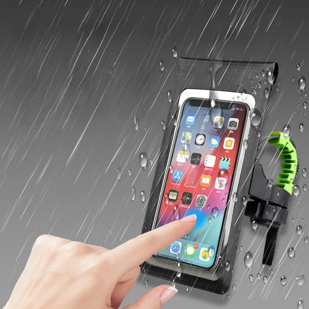 AliExpress Rainproof Bike Bag Bicycle Front Cell Phone holder with Touchscreen Motorbike Phone Package