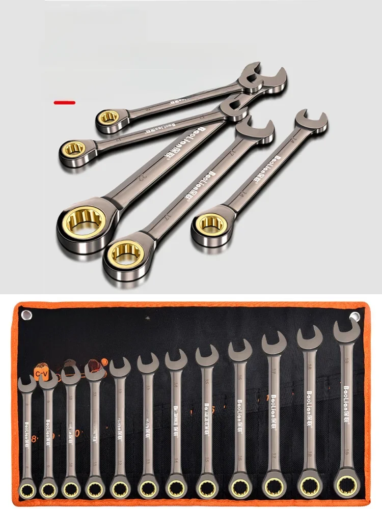 AliExpress UK LIXIU Universal Torx Wrench Adjustable Torque 8-24mm Ratchet Spanner Set For Bicycle Motorcycle Car Repair