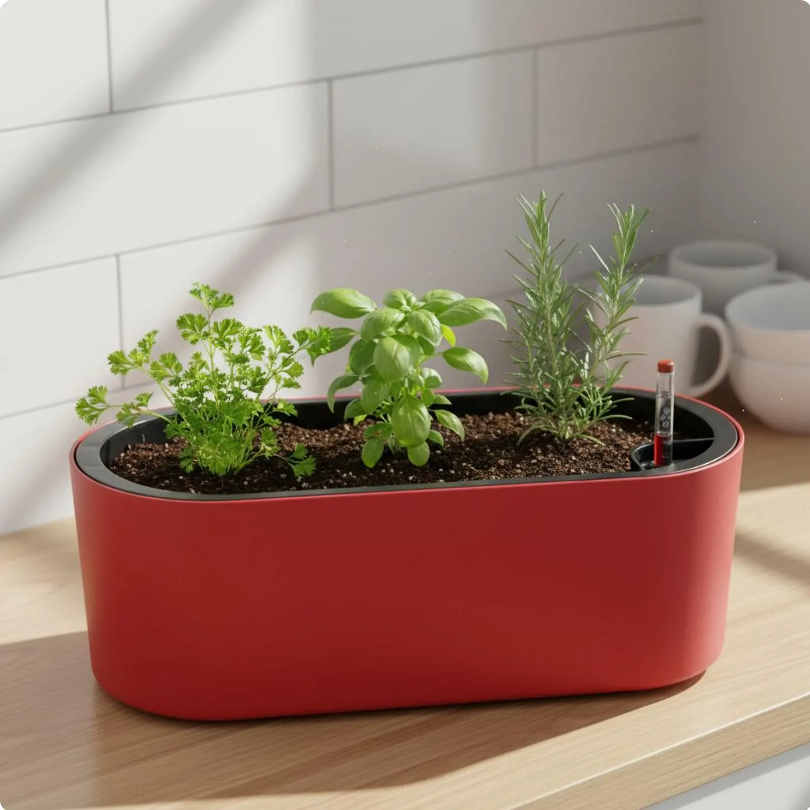 Hanging Planter Pot Wall  Mount Flower Pot Indoor Desktop Green Plant Planter For Balcony Succulent Herb Growing Accessory