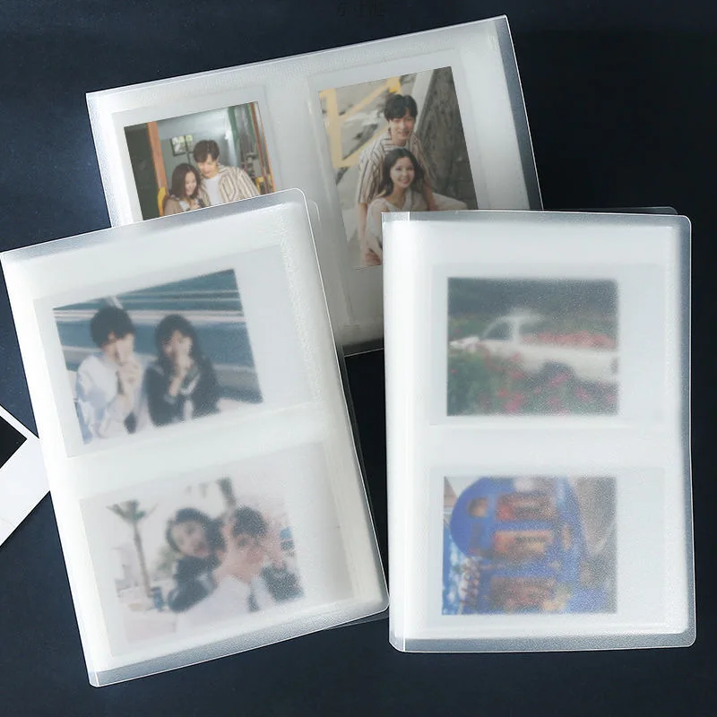 80/100 Pockets Photo Album 3/5Inch Transparent Photocard Holder For Mini Album Photo Star Chaser Storage Collect Book Name Card