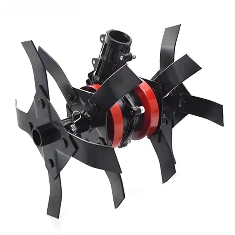 Electric Lawn Mower Accessory Wheels Weeder Wheel Deep Tillage Wheel Accessories Weeder Wheel Loose Whee Garden Tiller Head