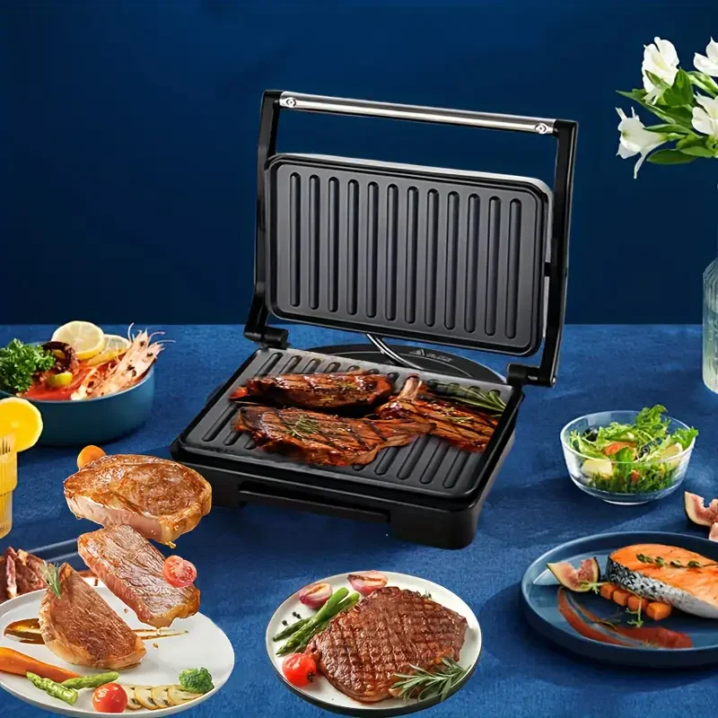 Home Steak Machine, Sandwich Machine, Waffle Maker, Heated Electric Pancake Maker, Light Toaster, Breakfast DIY Gadget