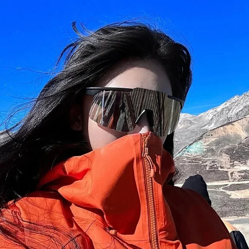 AliExpress UV400 Anti-ultraviolet Cycling Glasses Outdoor Sports Men's And Women's Sunglasses Mountaineering Skiing Windproof Fashion Cool