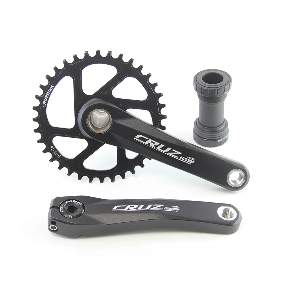 AliExpress UK CRUZBIKE CRUZbike MTB Mountain Bike Kid's  Bicycle Crankset Crank 155/160/165/170/175mm Aluminum Alloy with