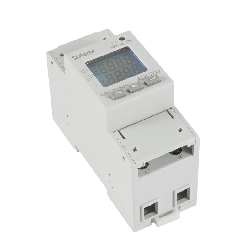 Acrel ADL200 Real-Time Single-Phase KWH Meter DIN-Rail Solar/ESS Smart Home RS485/Modbus Split Billing Smart Home Monitoring