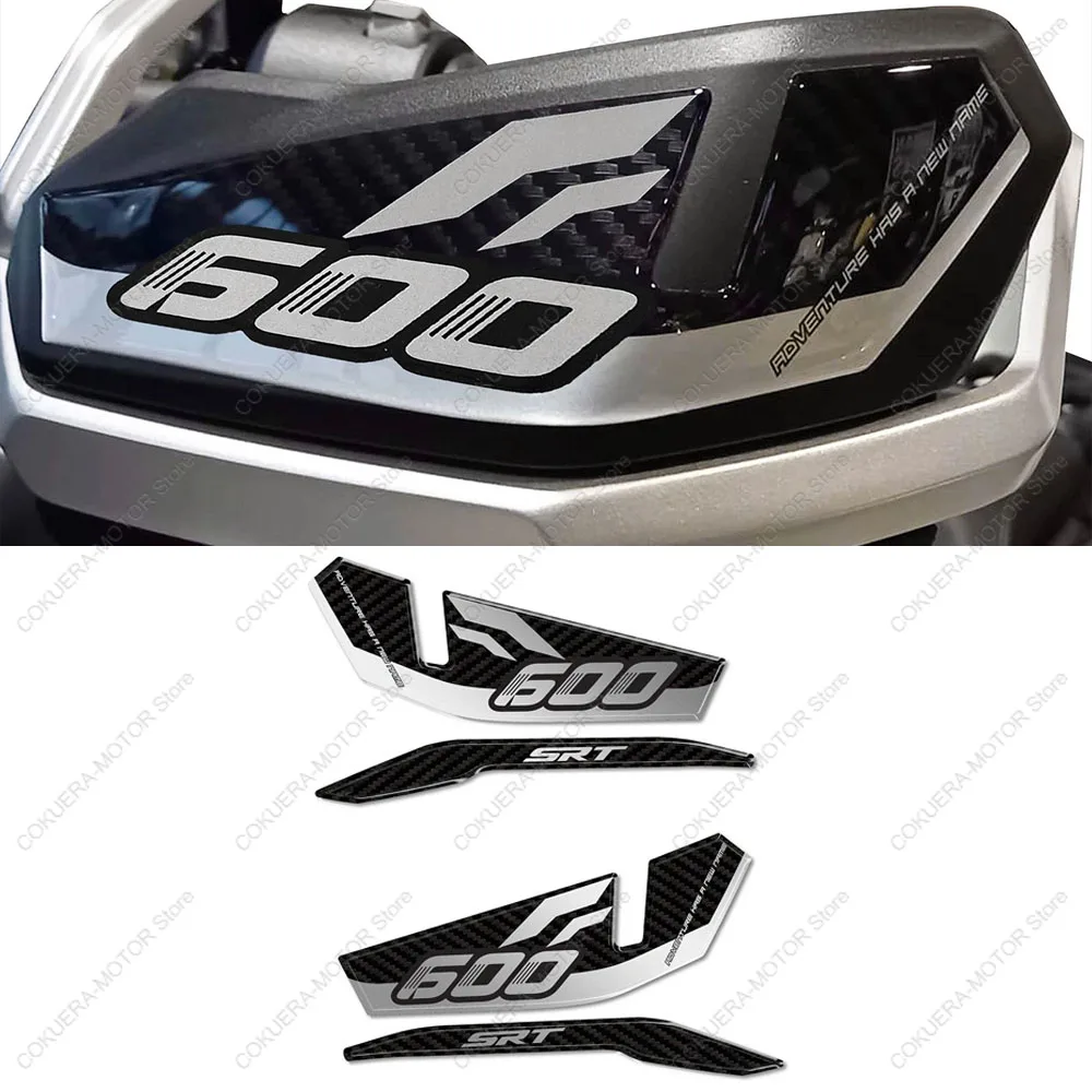 

Hand stickers for QJ Motor SRT 600 SX 2024-2025 3D Resin Protective Sticker Scratch Resistant Sticker