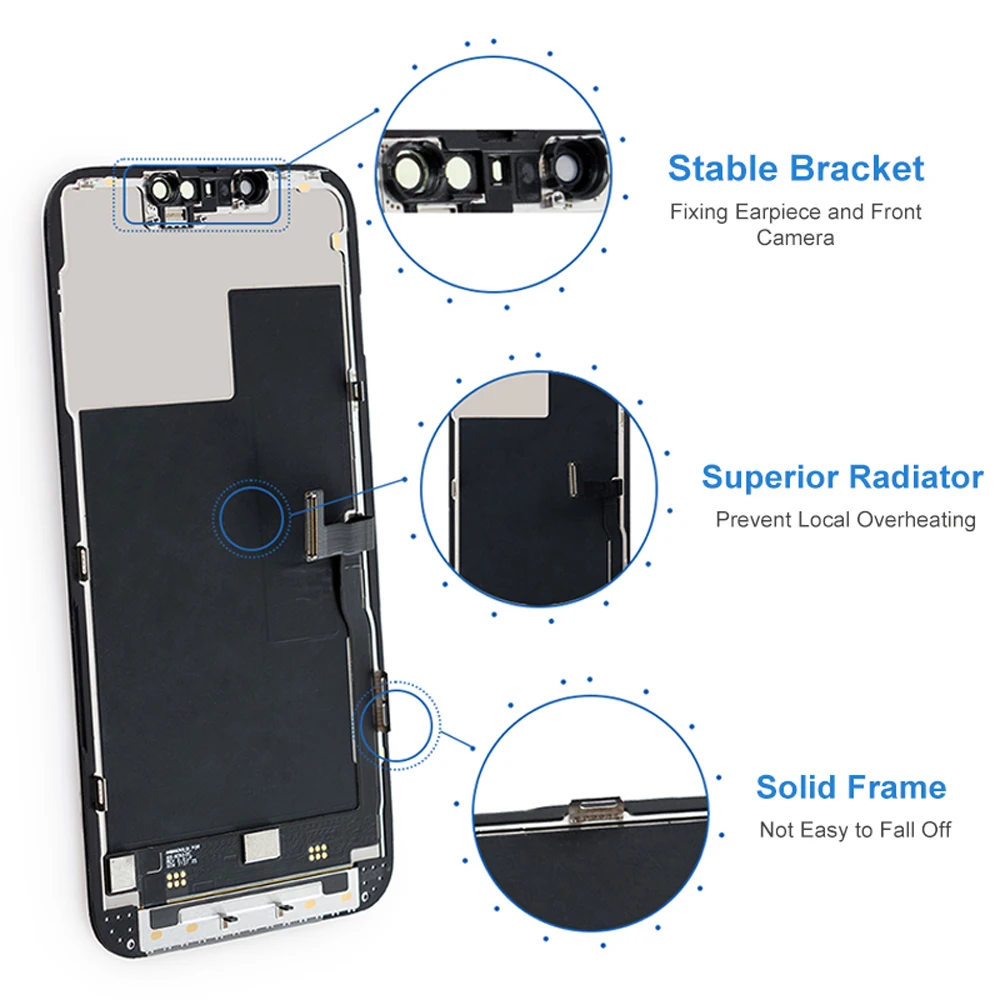 A2636 A2638 A2639 A2640 A2483 Original Lcd For IPhone 13 Pro New Display Touch With 3D Touch Screen Replacement Factory Display image 3