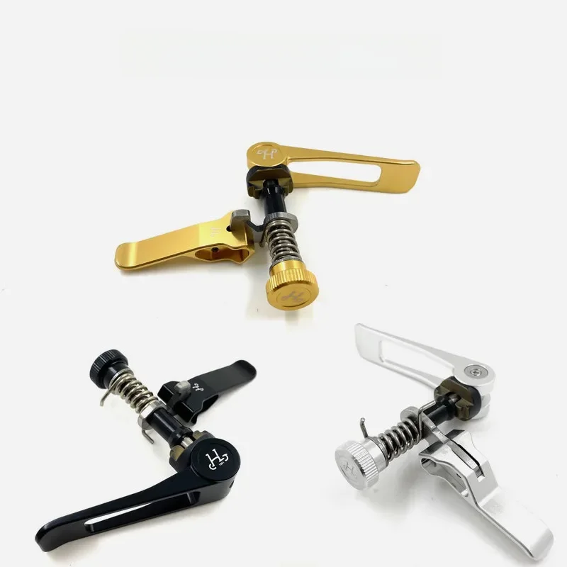 AliExpress NONE H&H original seatpost clamp hook ultra-light hollow seat rod bundle for brompton bike new accessories SeatClamps V3