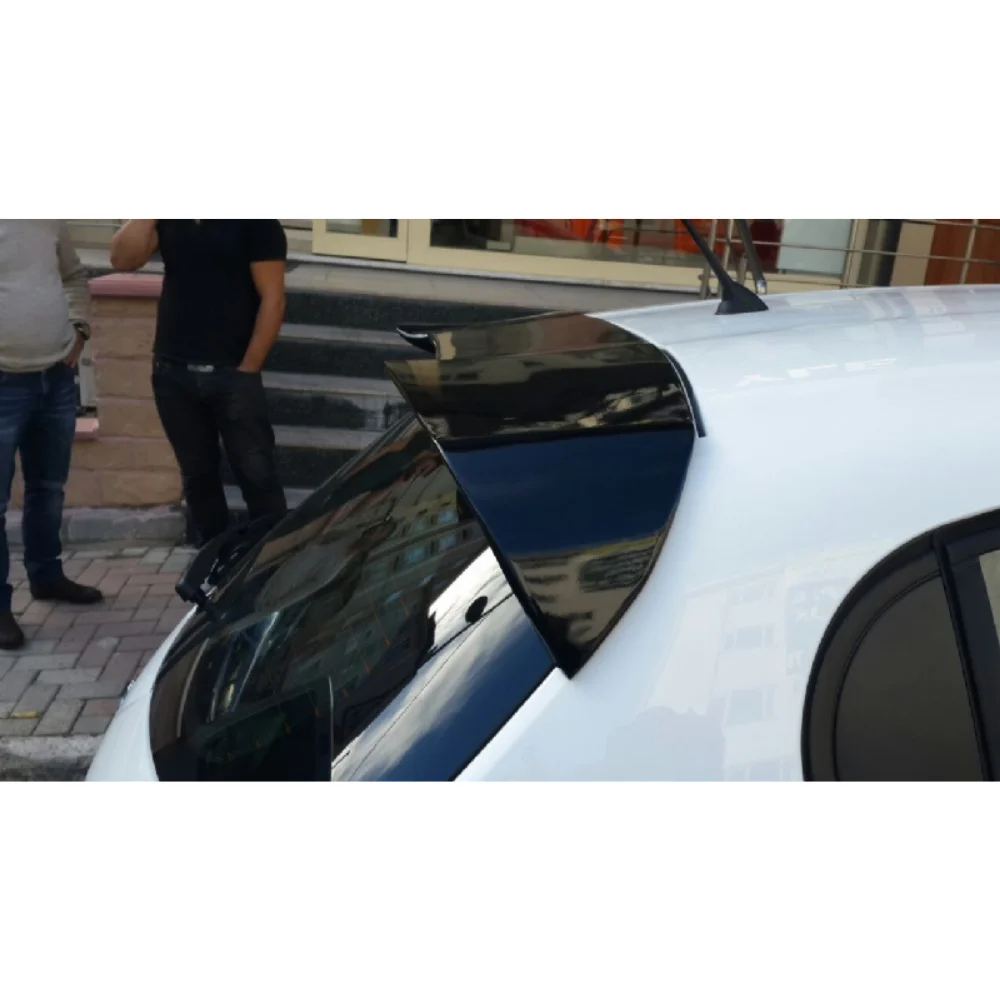 Spoiler Pare-Choc Arrière Noir Repiauto – Compatible Peugeot 208 2012-2019, Look Sportif Grainé OEM 1607259880