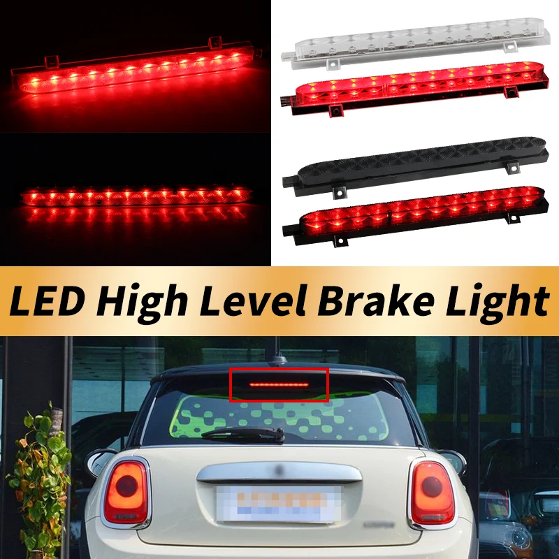 1PC Red LED For MINI Cooper R56 R57 R58 R60 3rd Brake Lamp For 2014/15-up MINI Cooper F54 F55 F56 High Mount Third Brake Light